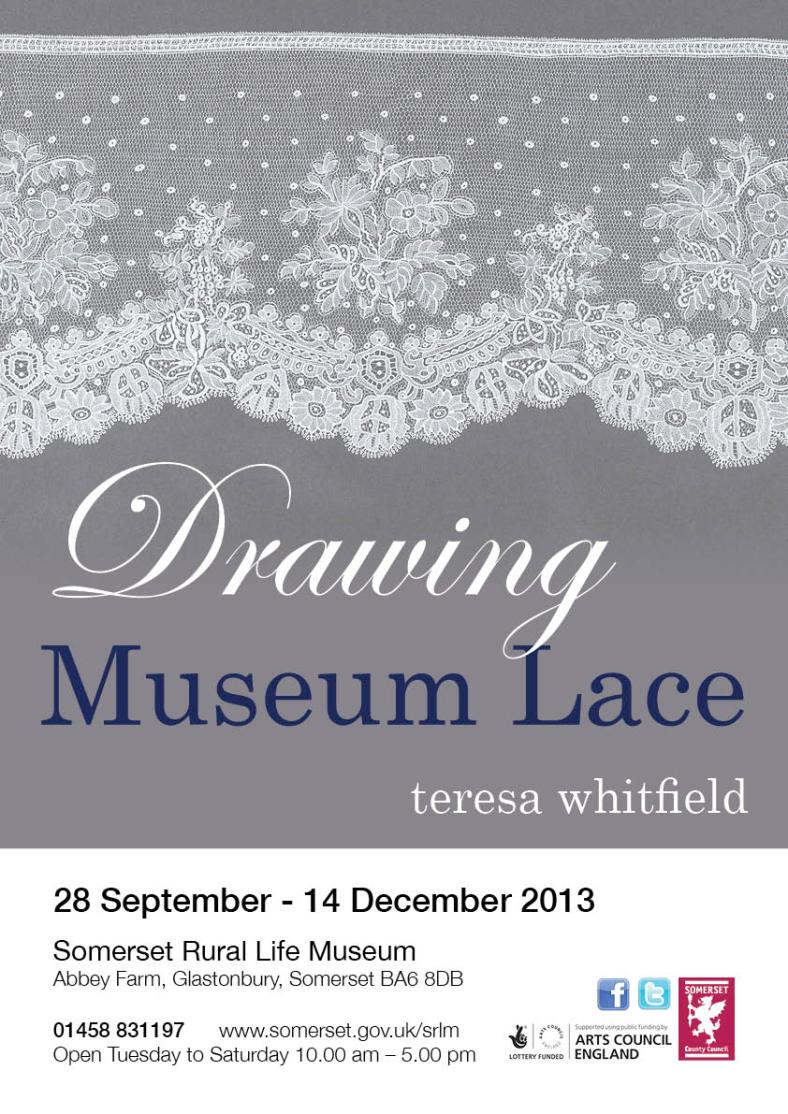 Drawing Museum Lace: Somerset Rural Life Museum.